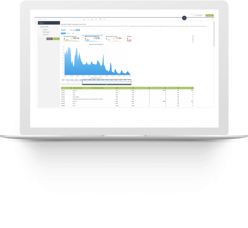 Energy Efficiency Software - What We Offer - Azility